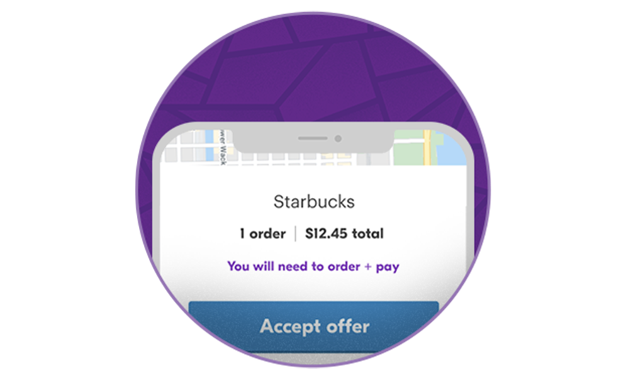 Grubhub Driver Card Activate Place & Pay Orders